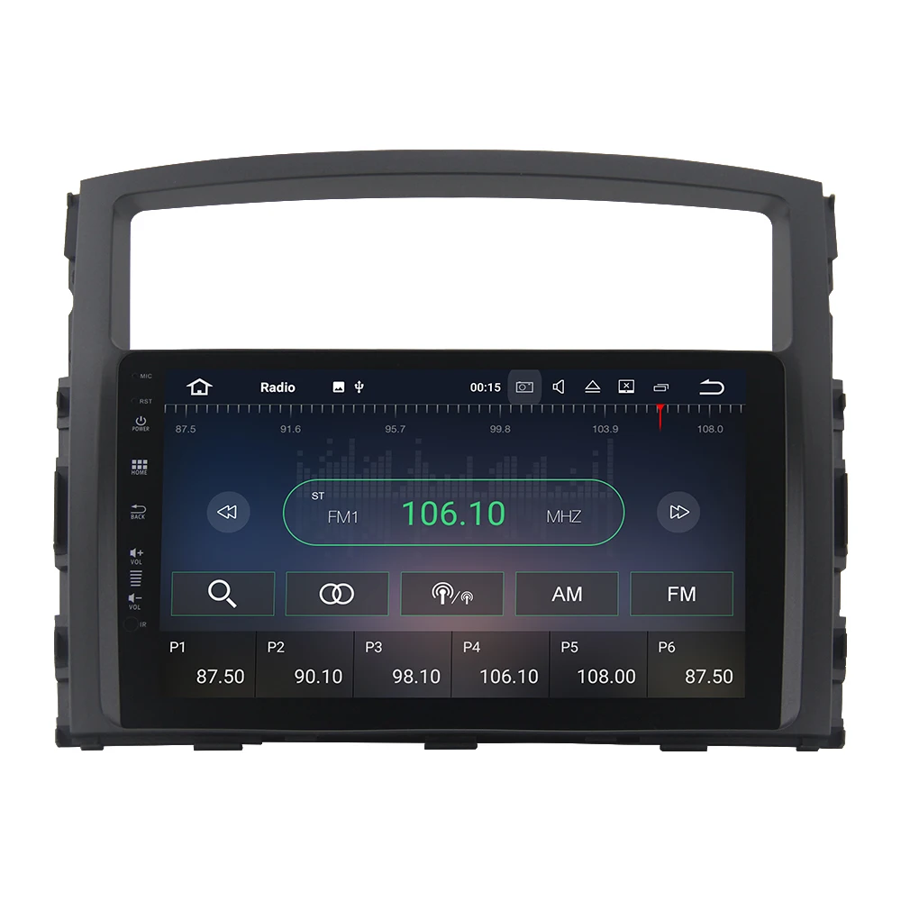 6+128G Car dvd For Mitsubishi Pajero 2016-2018 Android Car Multimedia Player GPS Navigation Headunit Auto Radio Stereo
