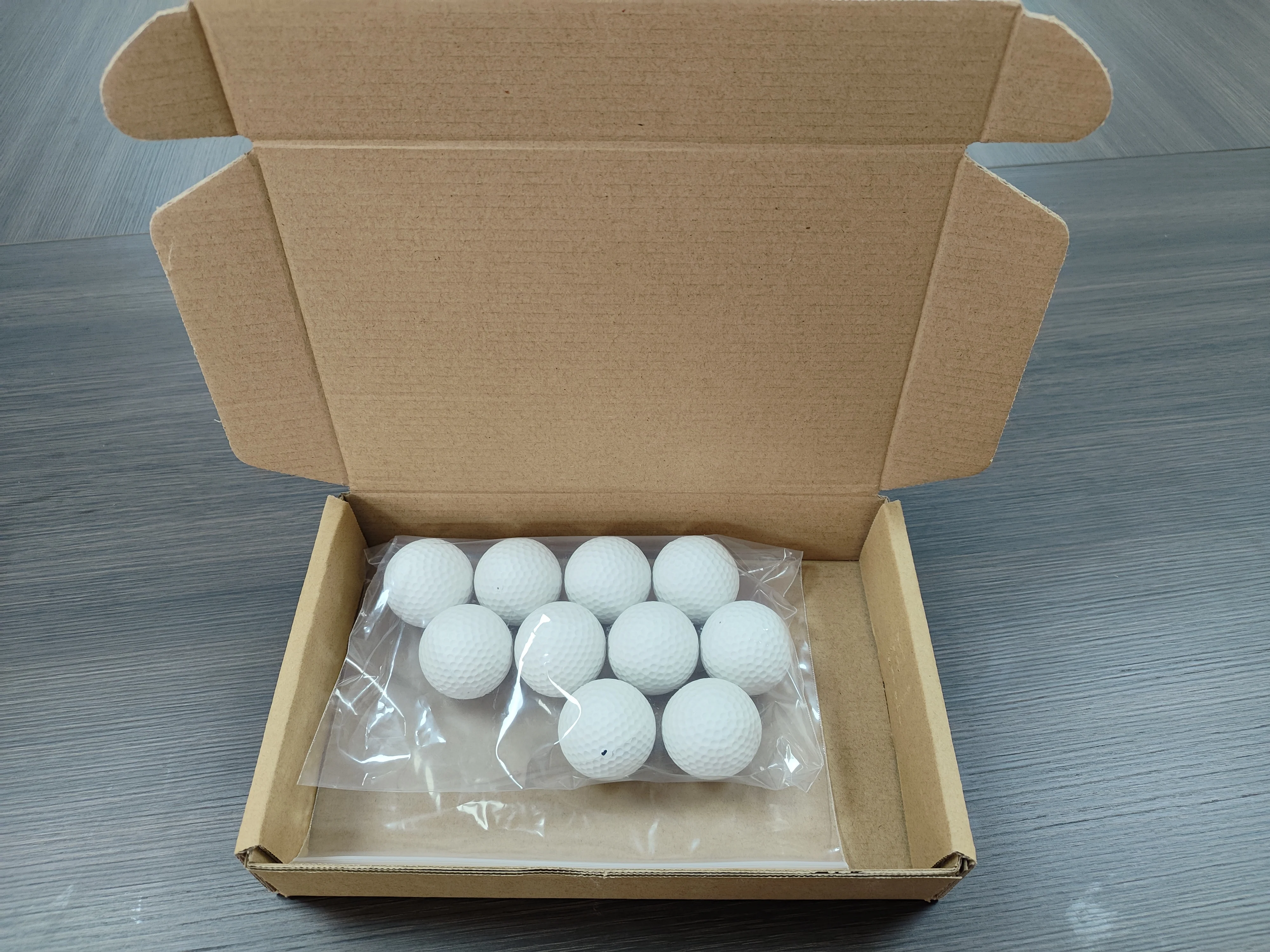 Wholesale Custom Printed NON-TOXIC Fully Biodegradable GOLF BALLS THAT DISSOLVE IN WATER ECO FRIENDLY GOLF BALLS