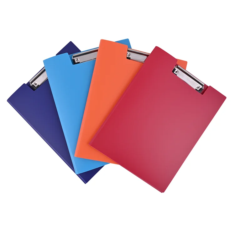 Schools Hospitals Office Supplies Custom A4 File Clip Board Menu Clipboard Double Foldable