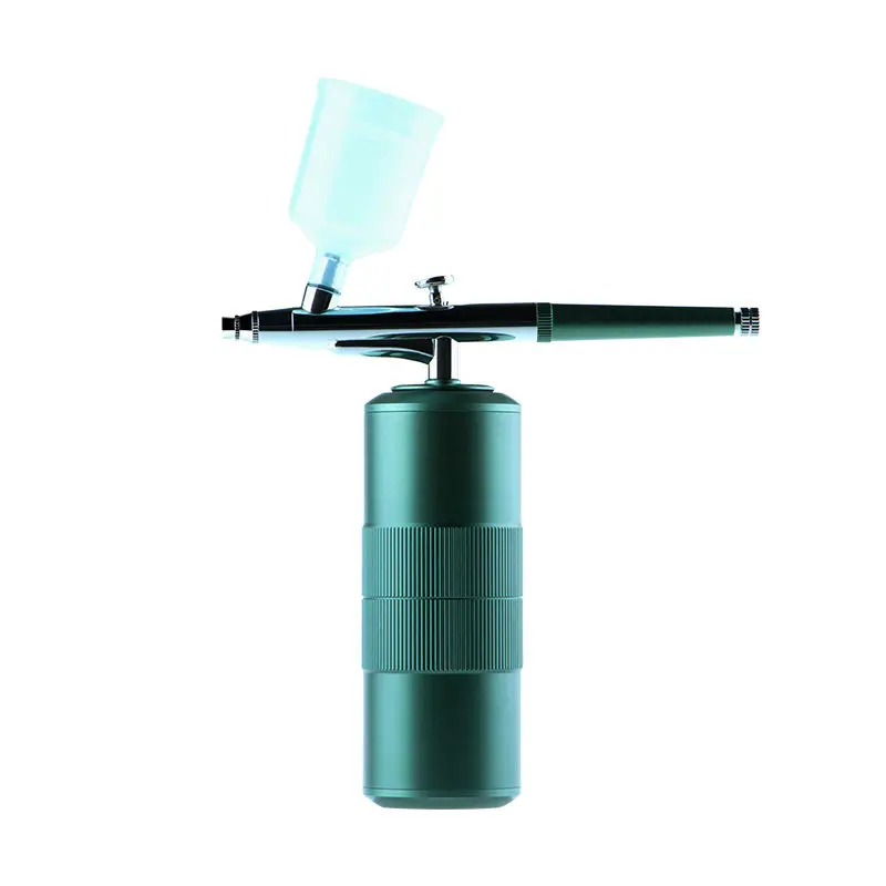 Portable Mini Airbrush Kit Face Beauty Skin Rejuvenation Handheld Home Use Nano Spray Water Oxygen Injector Jet Facial Machine