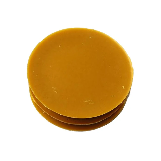 100% Nature refined yellow cosmetic organic pellets beeswax