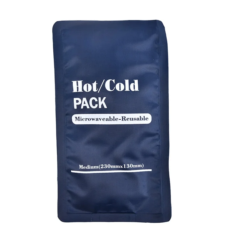 Sport Compress Microwaveable 200ml Soft Reusable Hot Cold Therapy Pack Gel Pad Ice Cooling Heating Emergency Pain Relief