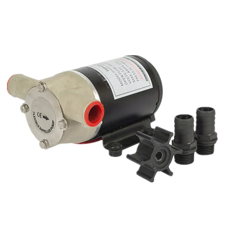 Tooflo 32LPM водяной насос постоянного тока 12v части пневматического самовсасывающий центробежный гибкий крыльчатка водяного насоса