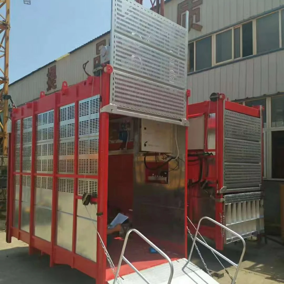 Suntec Sc200/200 Ce and ROSH  2000KG  2T Construction Hoist Elevator Machinery