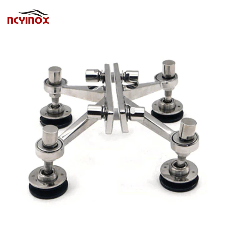 Stainless Steel K Type Glass Curtain Wall Spider Fitting