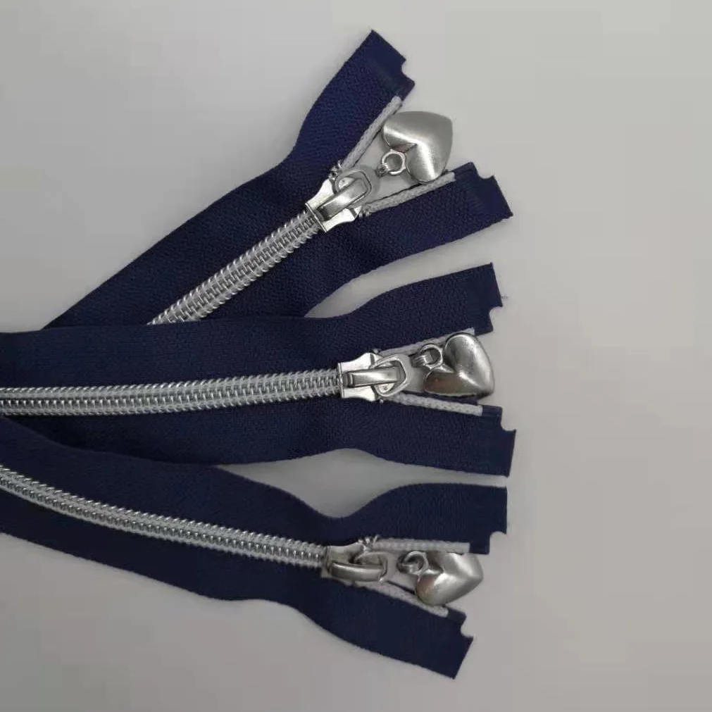 
Environmentalism Recycled Zipper Open End Nylon Metal Zipper 
