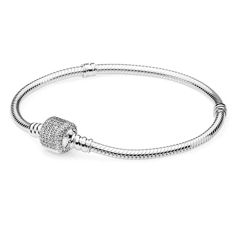 Cheap wholesale 925 silver plated snake chains charm bracelet chain bulk