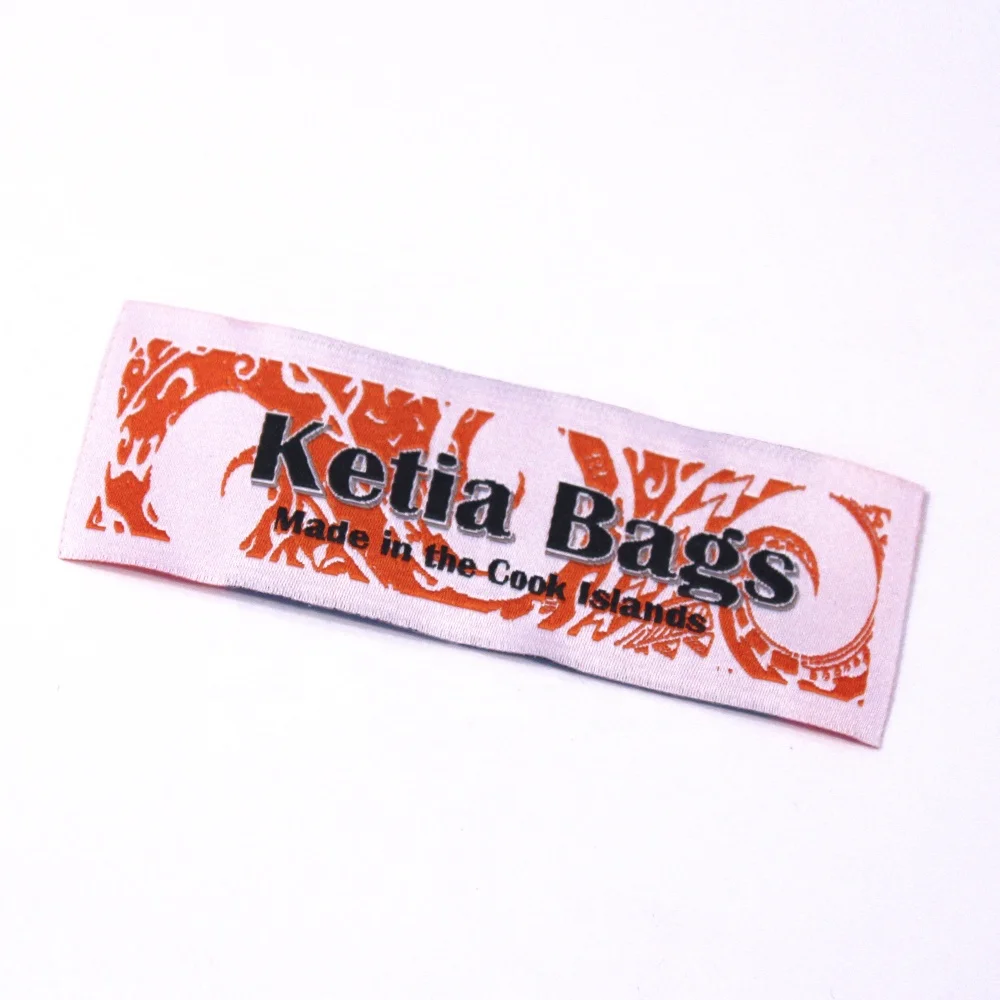 Custom Label Manufacturer Woven Garment Labels For Clothing