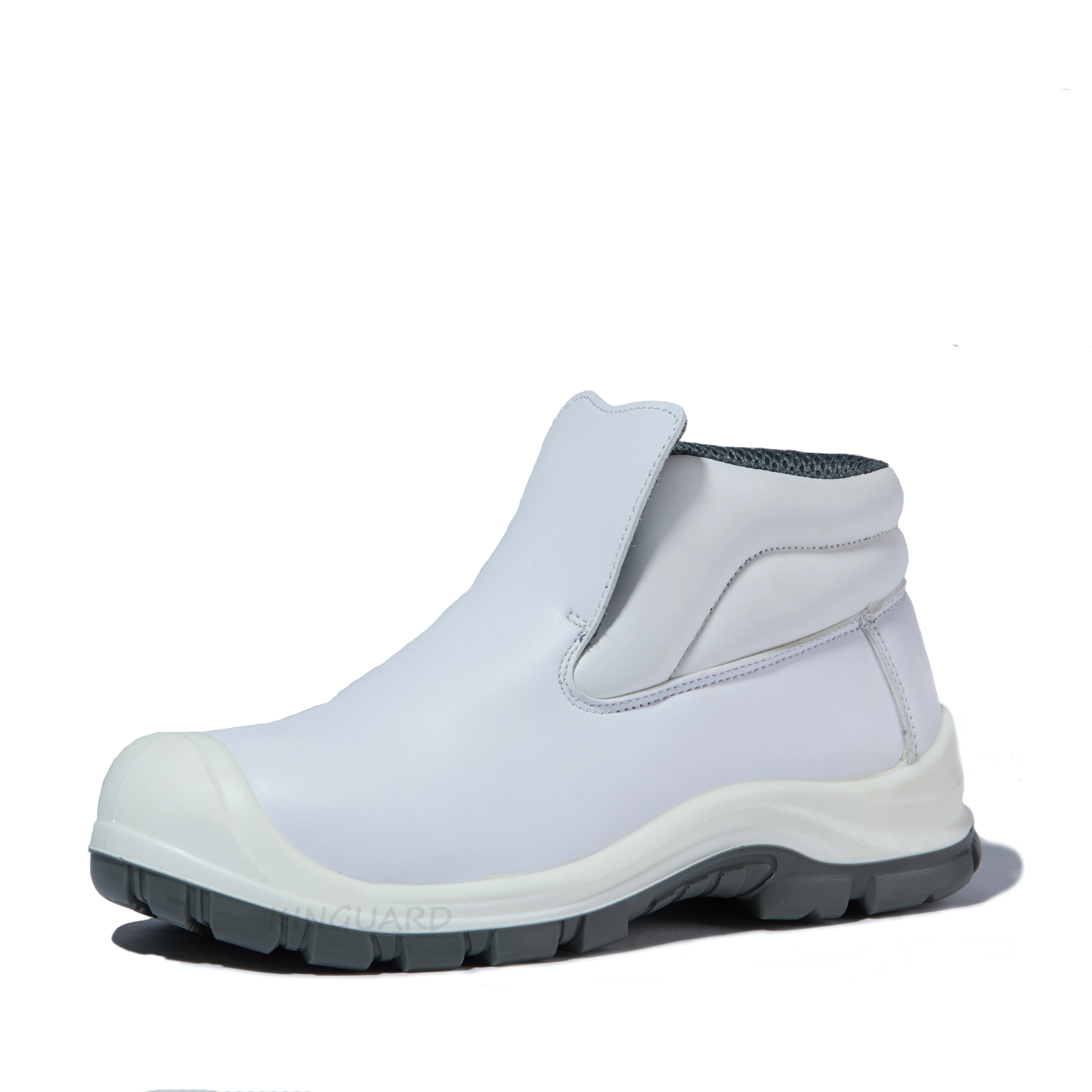 White kitchen safety shoes sin encaje zapato de cocina Blanco S2 botas de seguridad (62450731959)