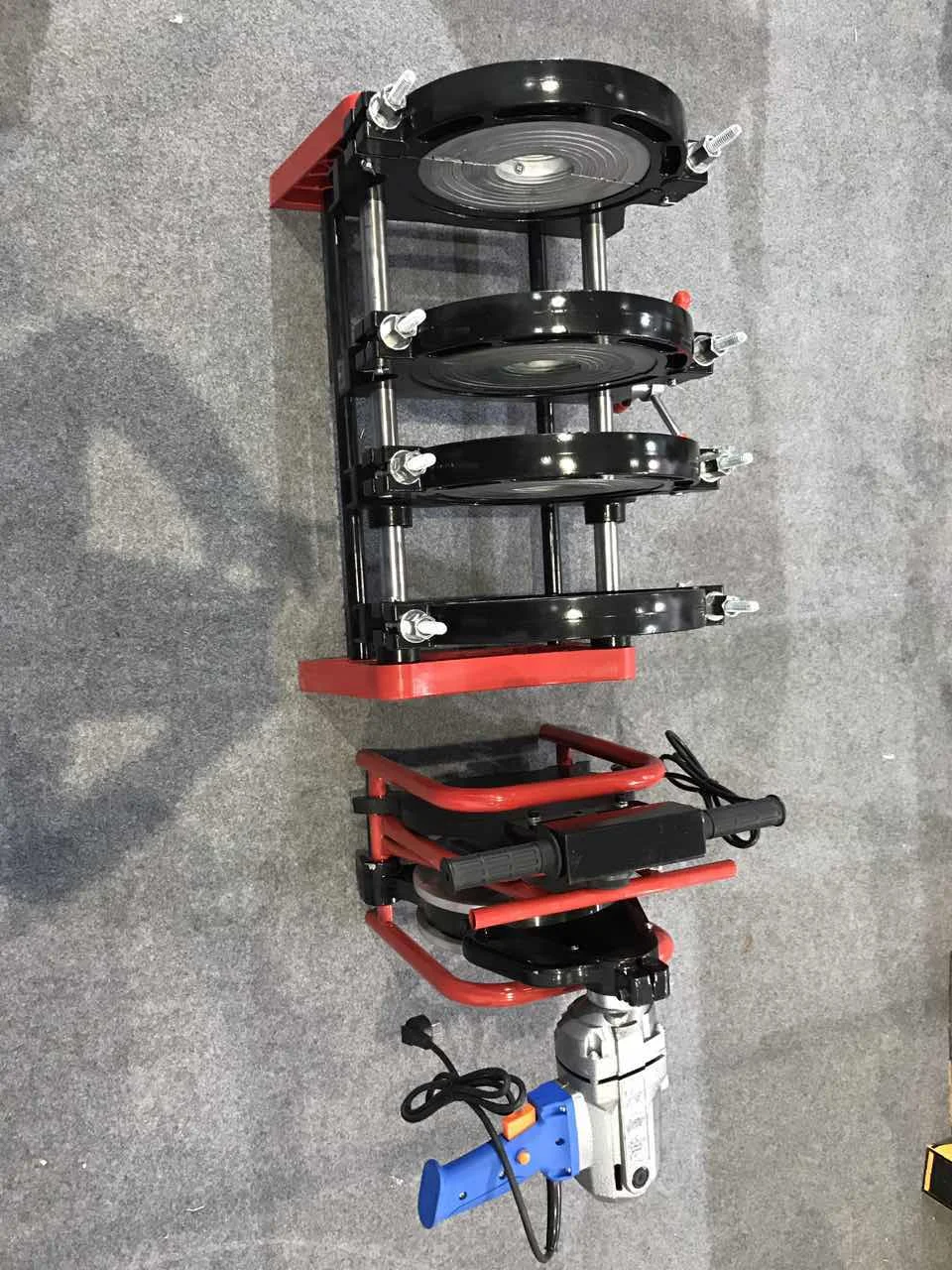 Factory direct sales PE pipe butt welder Manual welding machine QK welding tool Electric PP pipe welding equipment