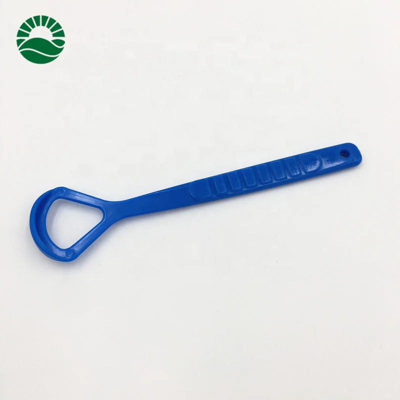 Cheap price wholesale plastic disposable tongue cleaner