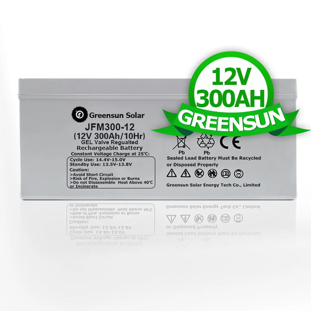 Аккумуляторные батареи 12v 100ah Солнечная гелиевая батарея 12В 200ah 300ah 200