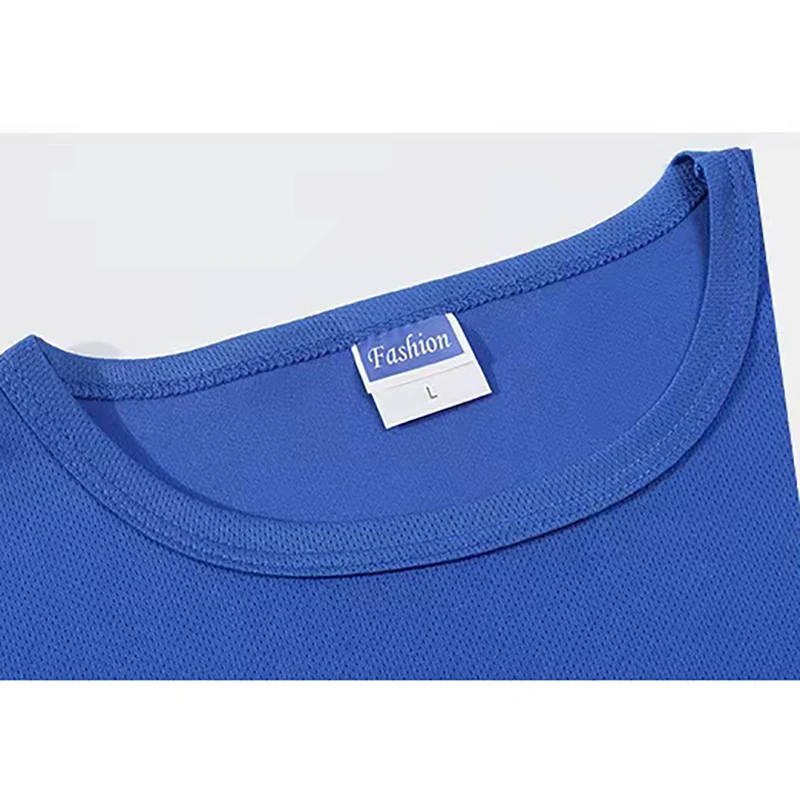 2023 Lidong wholesale shirts cheap mesh t shirts in bulk plain sheer t-shirts breathable men custom t shirt