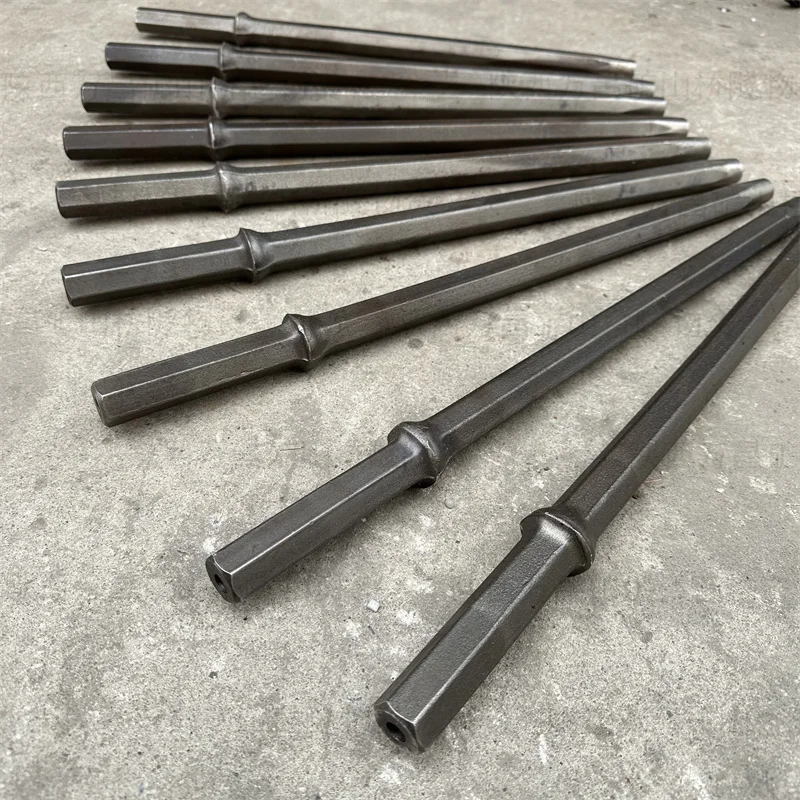 hexagonal steel B22 rod 22mm six-edge taper drill rod H22 tunnel Drill pipe for mine rock drilling