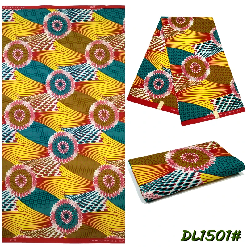 Factory supply 100 cotton African wax prints fabric high quality