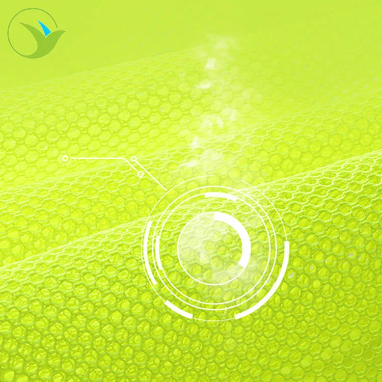 Manufacturer custom polyester yellow reflective stripe safety vest with zipper