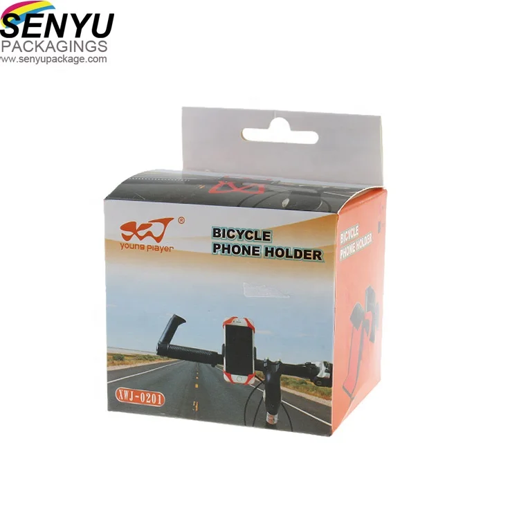 Высокое качество индивидуальные Эко Велосипедный спорт держатель телефона упаковочная коробка держатель бумажные коробки