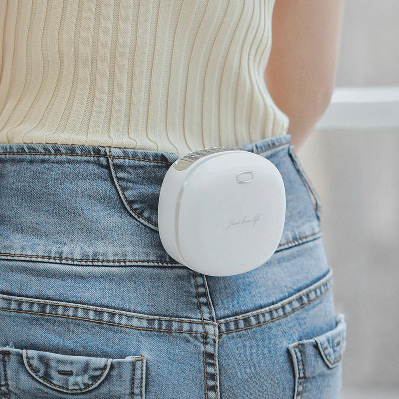  2000mAh PSE KC Battery Mini Handheld Fan Portable Neck Rechargeable