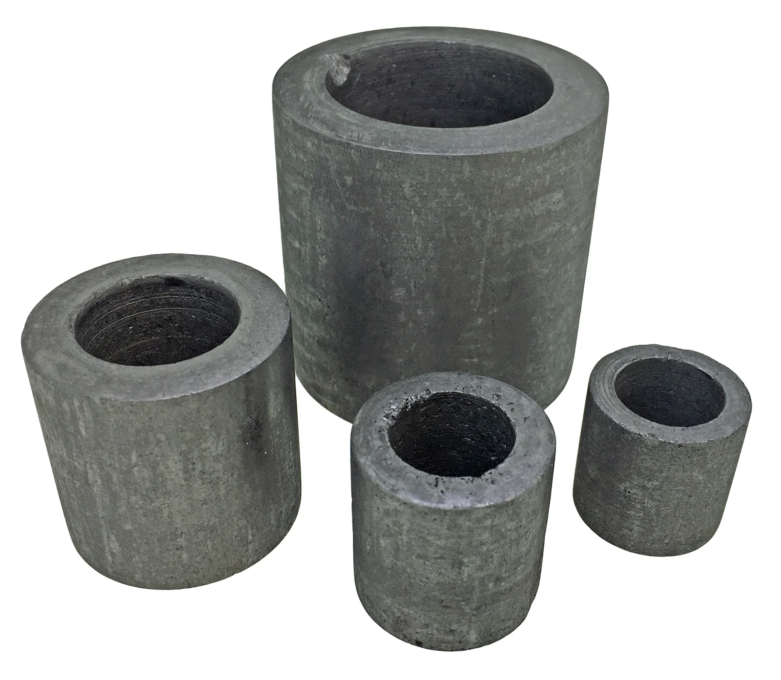 Isostatic graphite crucible good impact resistant graphite melting crucible