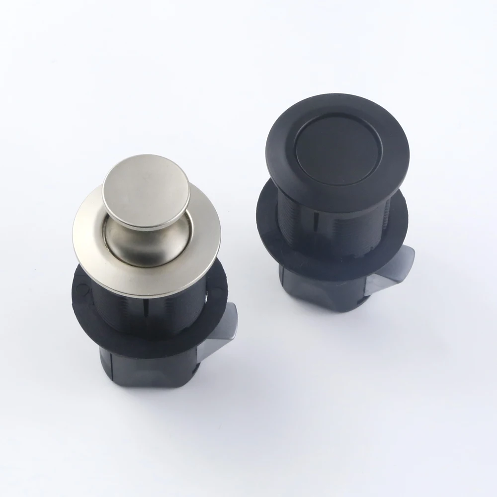 Vehicle RV Accessories keyless Mini Push Button Cabinet Lock Caravan Boat Metal Door drawer Latch Lock