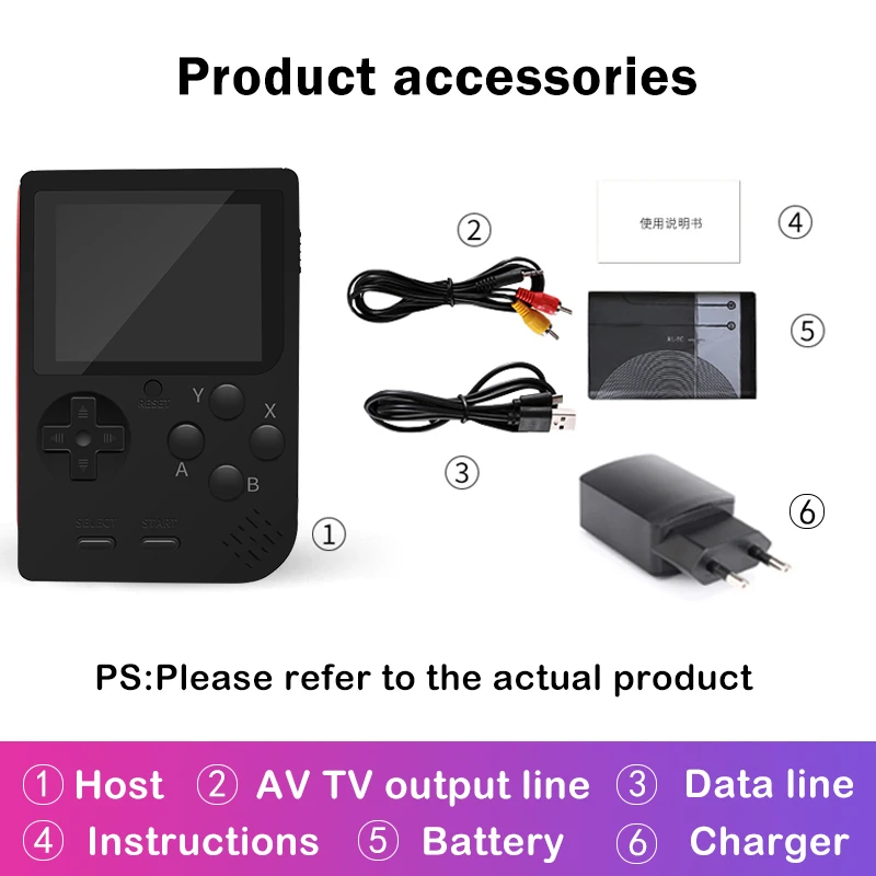 
Mini Arcade Machine 3.0inch Handy Handheld Indoor Retro Vintage Video 32 Bit Games Console for Kids 