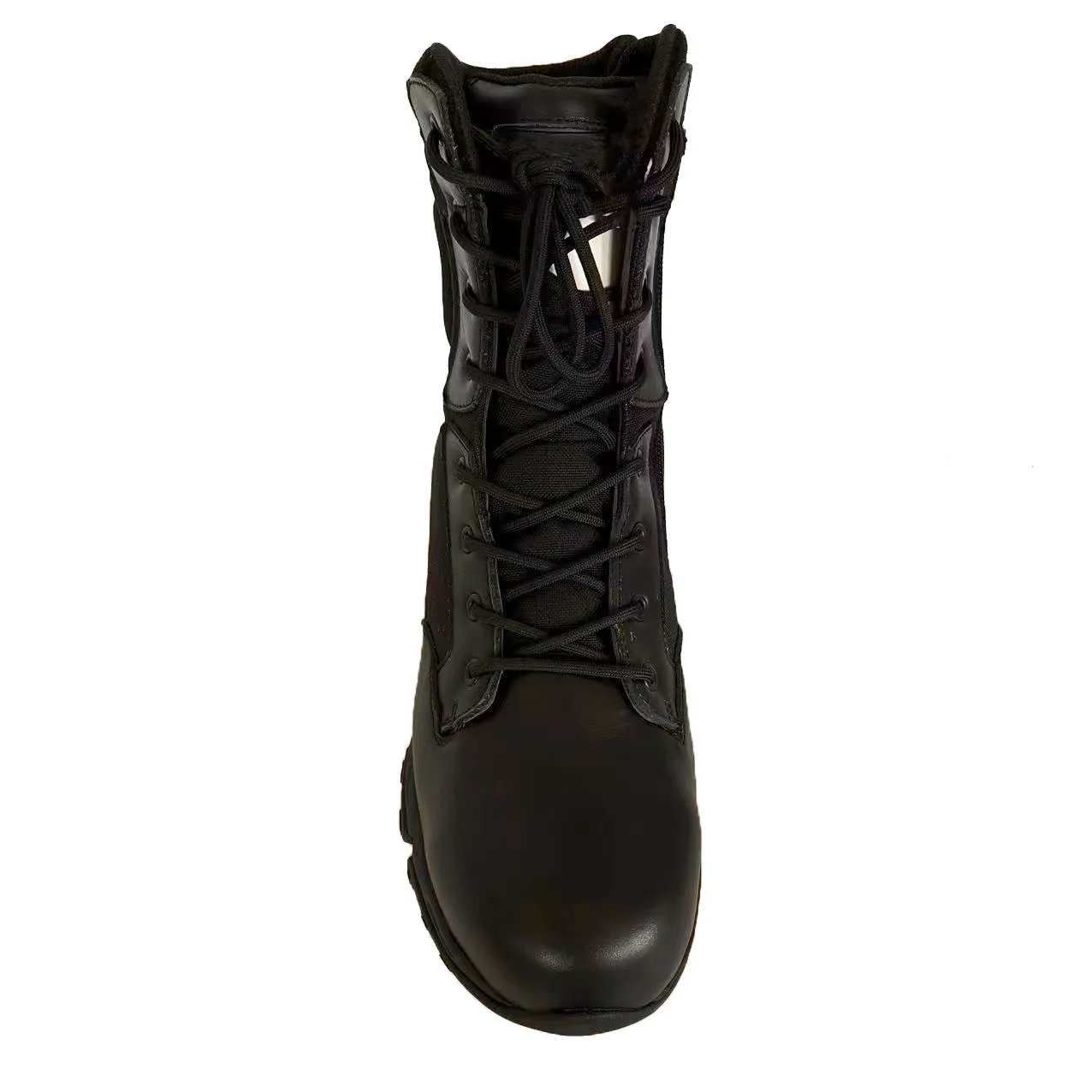 Wholesale Black Tactical Water Resistant Non Slip Genuine leather protective Equipment Safety boots