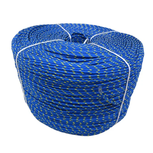 Hot sale double braided polyester tent cordage guy line for camping, best outdoors products.