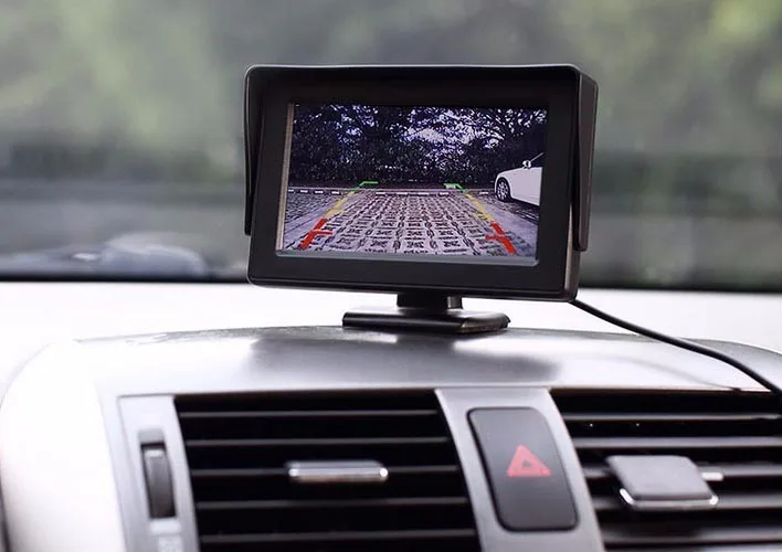 Factory wholesale OEM Mini 4.3 inch Small Car TV Mini Monitor