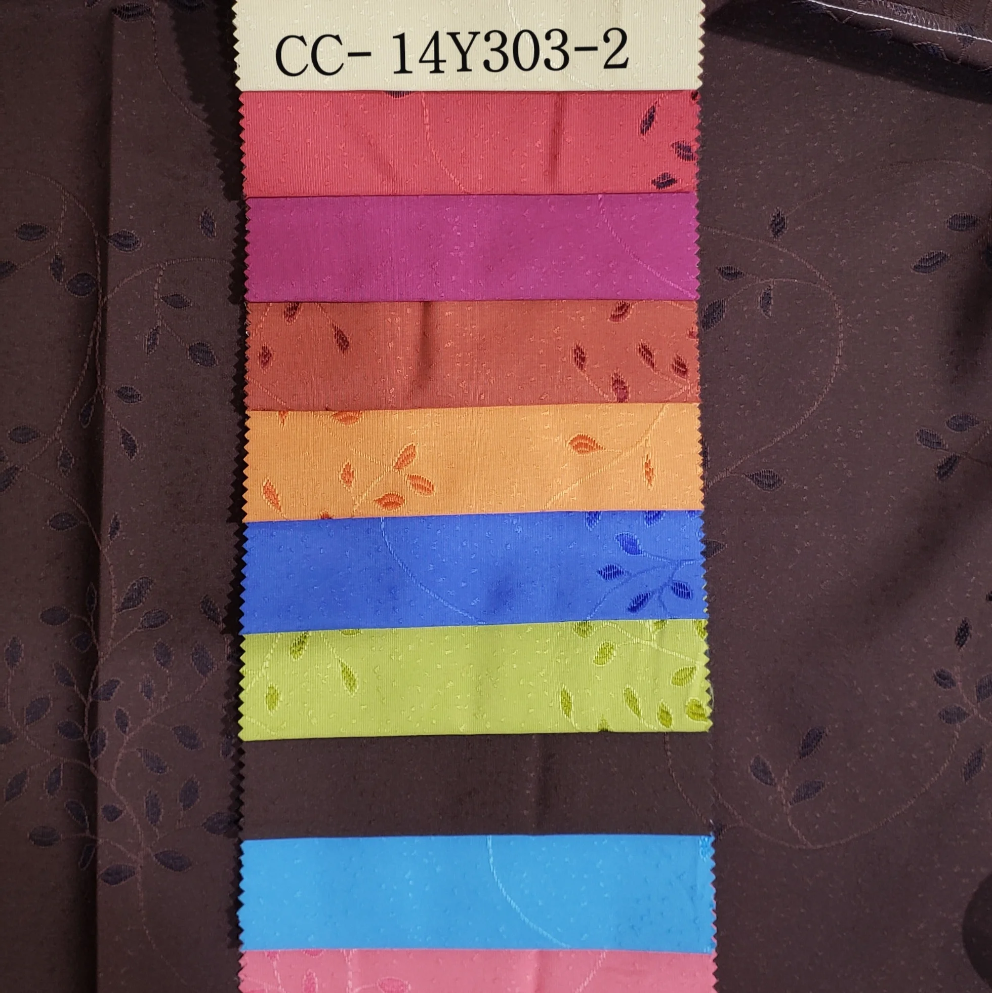 2020 Hot sale 100% poly jacquard yarn dyed curtain  fabric