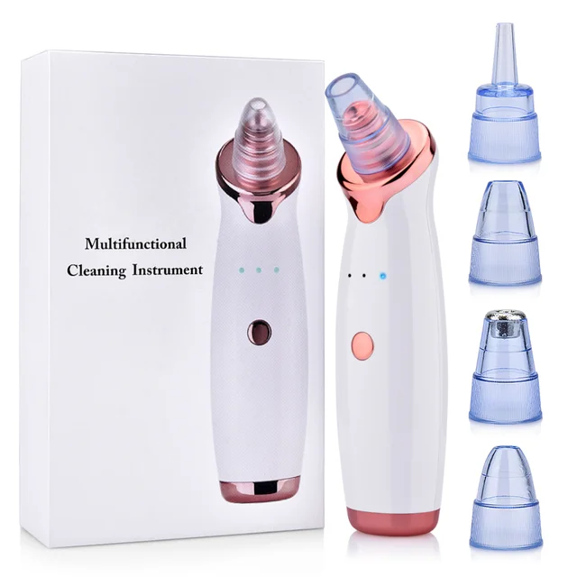 New Beauty device Instrument Best Portable Facial Pore Cleaner  Comedone Acne Suction Blackhead Remover Vacuum