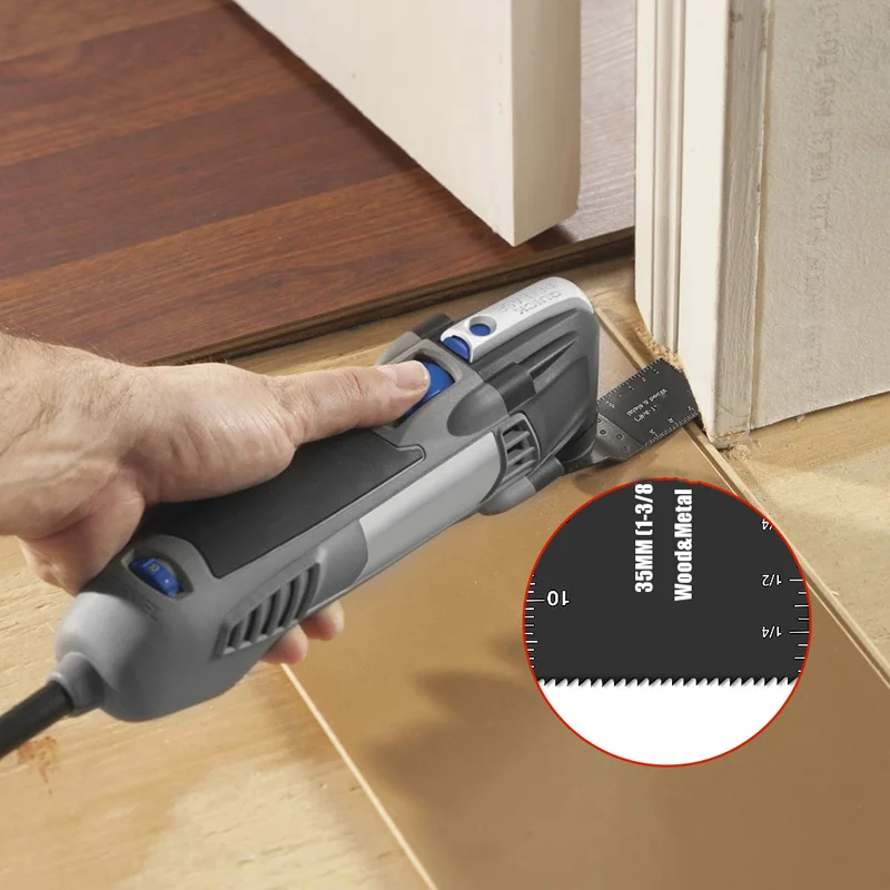 35mm Universal Fit Quick Release Oscillating Multi Tool Accessory Saw Blade for wood and metal