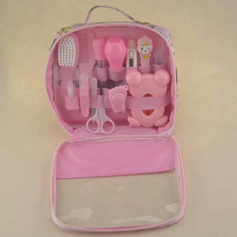 
Hot sale 13 pcs set factory promotion baby care supplies baby nail care clippers set 