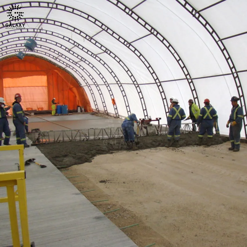 Portable Storage Containers Temporary Building Structures Indoor and Outdoor Cargo Canvas Buildings and Dome Shelters for Sale