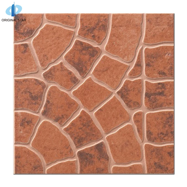 Rustic ceramic series vintage non slip outdoor sidewalk floor tiles size 400x400mm OS4A305