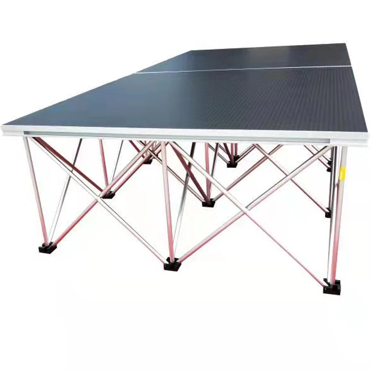 Wholesale Fast Install Aluminum Dance Stage Platform Portable Event Stage 1*1M,1.22*1.22M,1.22*2.44M