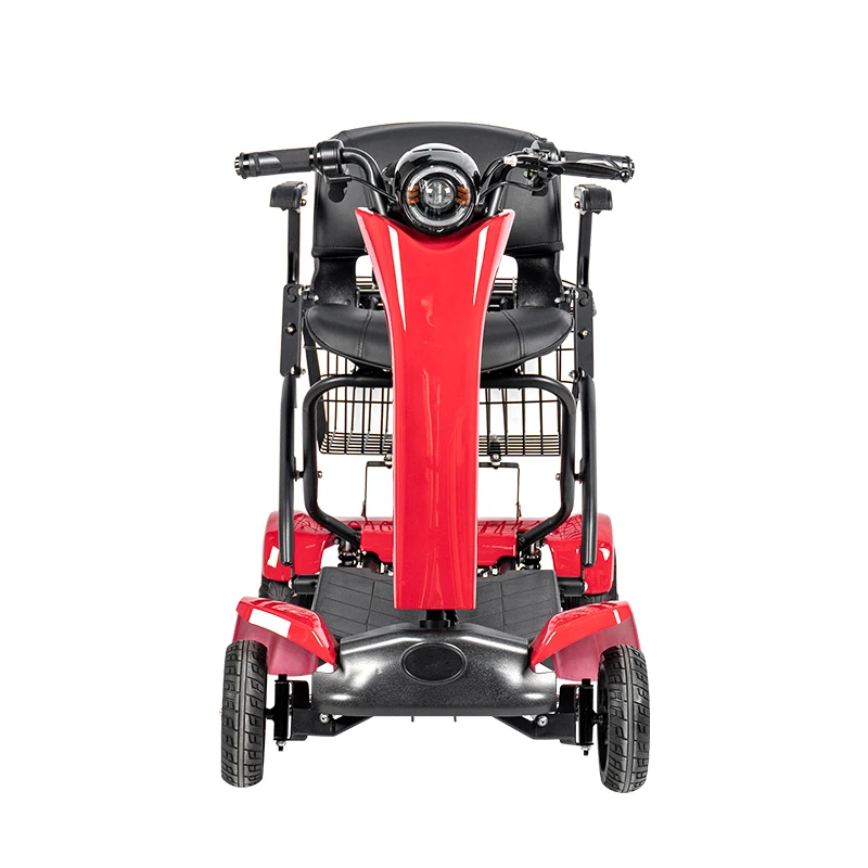 2024 New Hot Sale Wholesale  Disabled and Handicapped  4 Wheels Elderly Electric Scooter Portable Folding Travel  Scooter