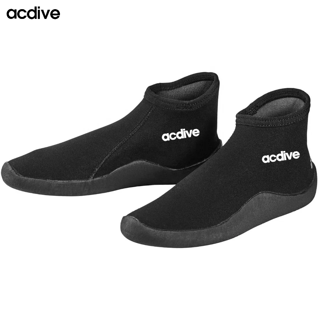 Factory Price Customized Light Thin Soft Sole For Comfortable 3mm Neoprene Adult Thermal Aqua Sports Boot