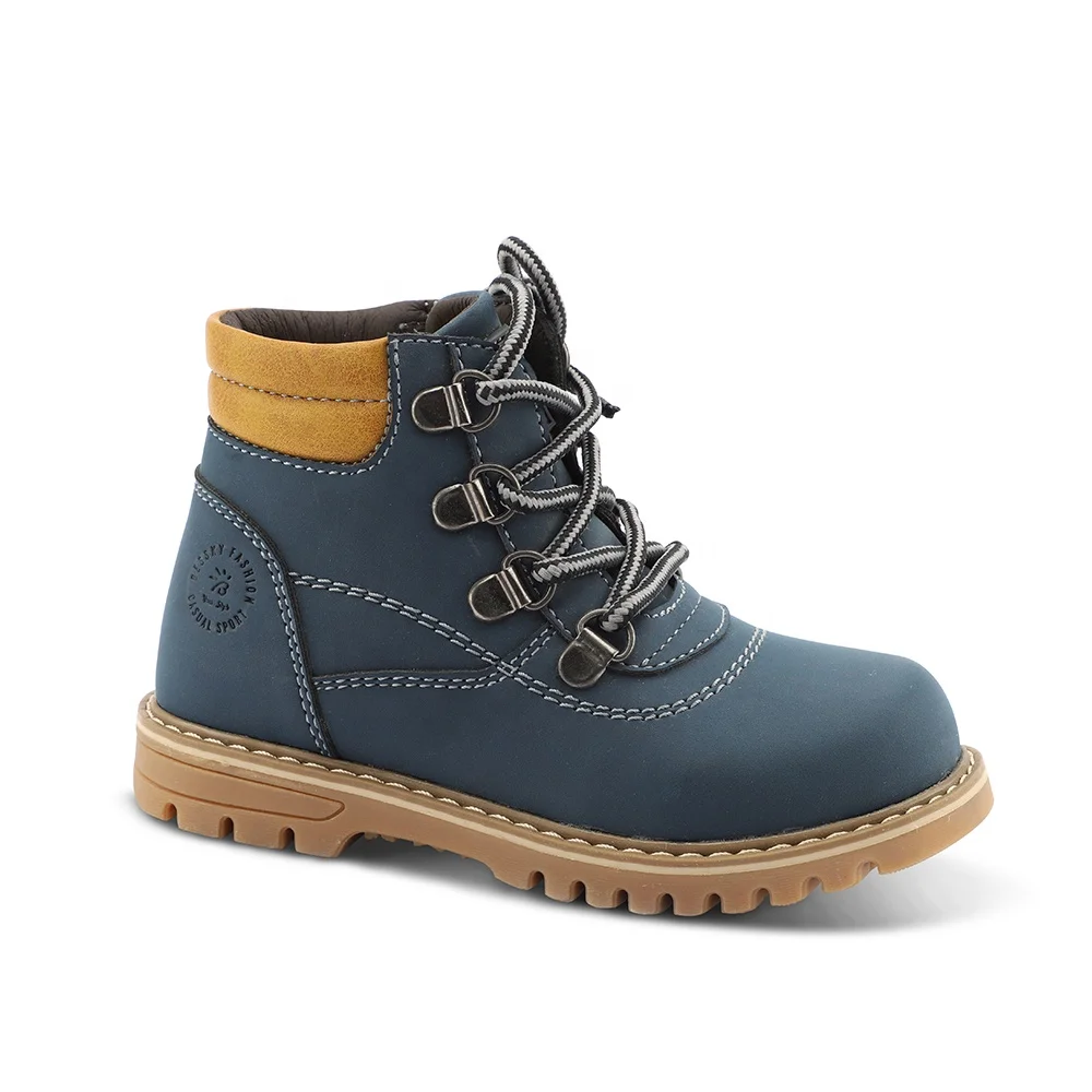 Теплые зимние ботинки; Легкие и мягкие ботинки для мальчиков; Детские ботинки с высоким берцем на толстой подошве