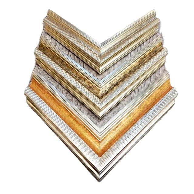 Classical Simple Design Cheap Photo Frame Plastic Strip PS Picture Frame Moulding