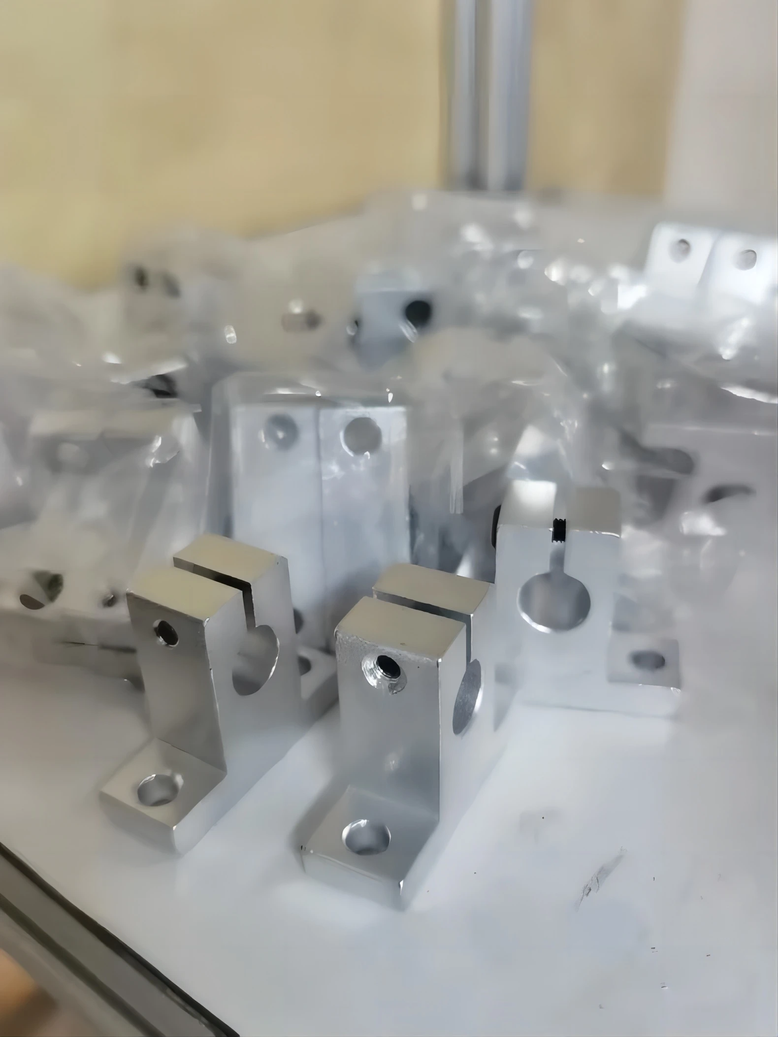 Aluminium Alloy 25MM SK SK25 Linear Guide Shaft Support Linear Shaft Support For Optical Axis