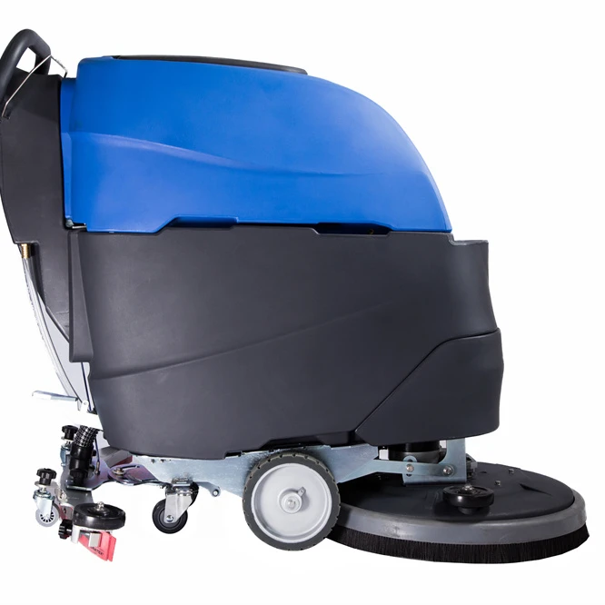 A6B Airport Commercial Floor Scrubber Concrete Terrazzo Warehouse Floor Cleaning Machine