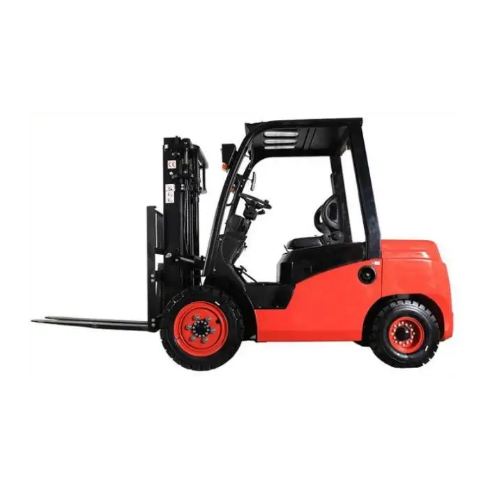 3 тонны 3,5 тонны дизельный вилочный погрузчик высокое качество оптовая VLIFT 4 колеса всадник сидел