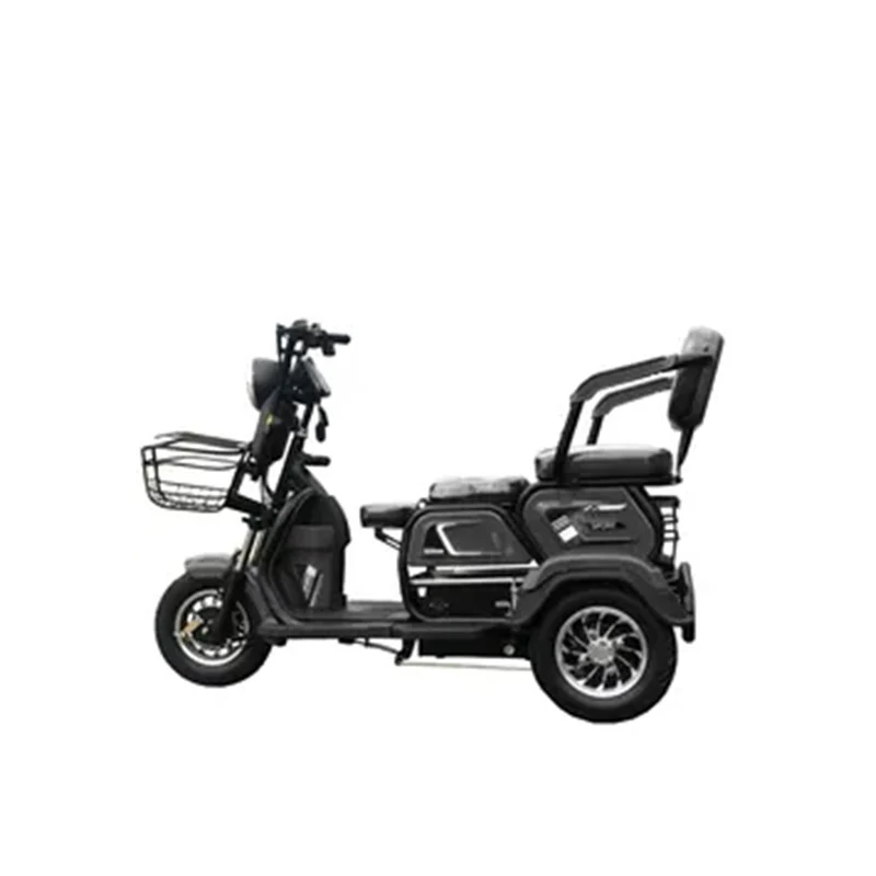 2023 3 Wheel Foldable Charge Electric Tricycle Tuk Tuk For Passenger Leisure folding tricycle