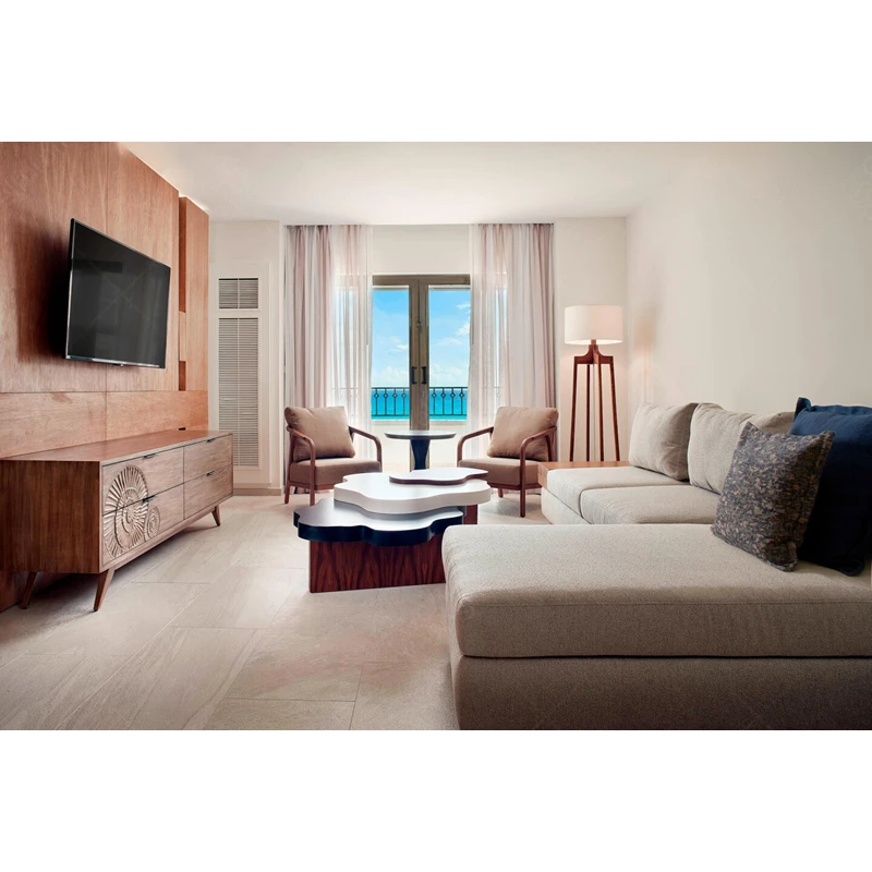 2022 Customized Modern Wood Furniture Hotel Beds For 4 Star Hotel Used