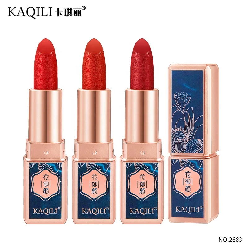 Kaqili luxury oriental flower 10pcs  make up set air cushion BB cream lipgloss waterproof easy taken make up box beauty set