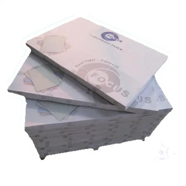 Фокусная бумага NCR jumbo roll CB/CFB/CF катушка 100% импортной древесной массы безуглеродная бумага/лист