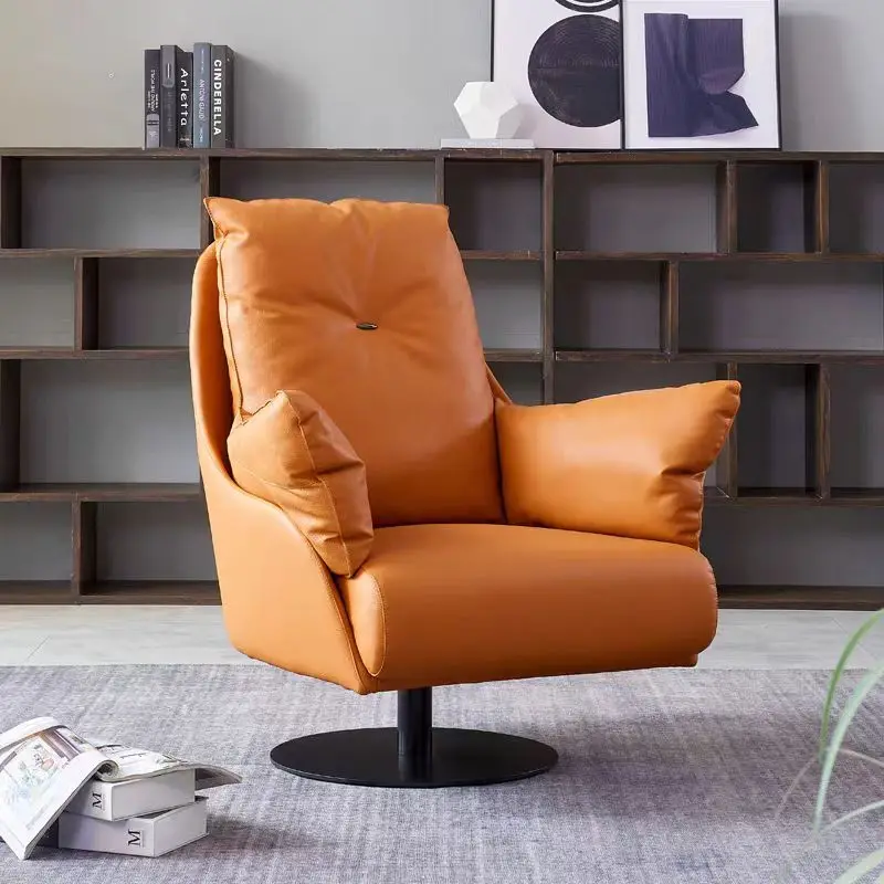 Nordic Swivel Living Room Chairs Adjustable Height 360 Degree Bedroom Furniture Makeup Chairs For Living Room