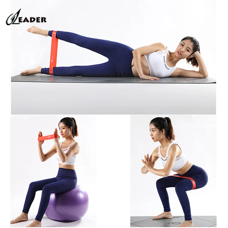 Various Color Fitness Natural Latex Yoga Elastic Stretch Custom TPE Latex Resistance Bands Exercise Band