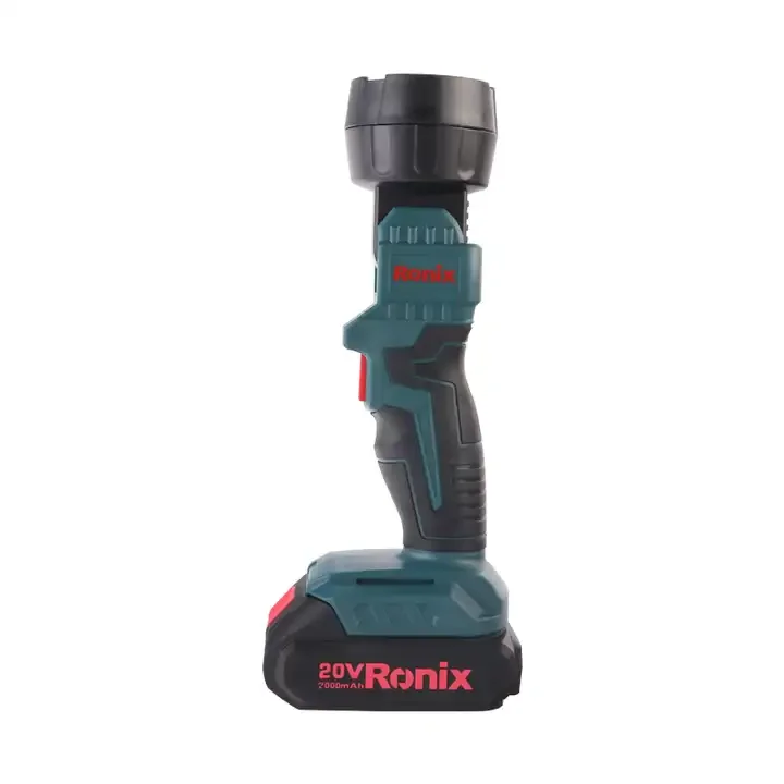 Ronix Model 8630c 20v 5w Rechargeable Outdoor Multifunctional Strong Lighting Work Led Torch Light