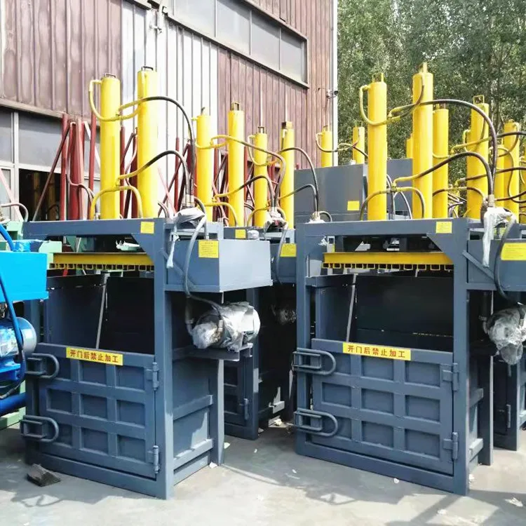 automatic hydraulic paper bale pressing machine